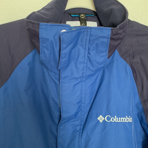 Blue COLUMBIA waterproof jacket size M - Picture 2 of 10